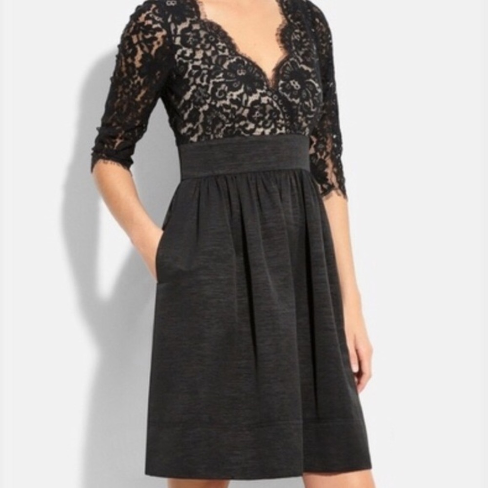Eliza J lace A-line dress
